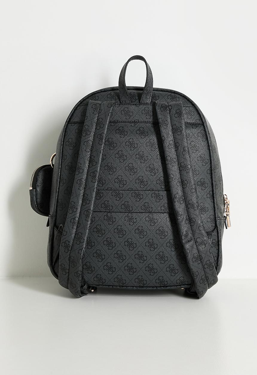 GUESS - Power Play Ii Large Tech Backpack - Coal Logo