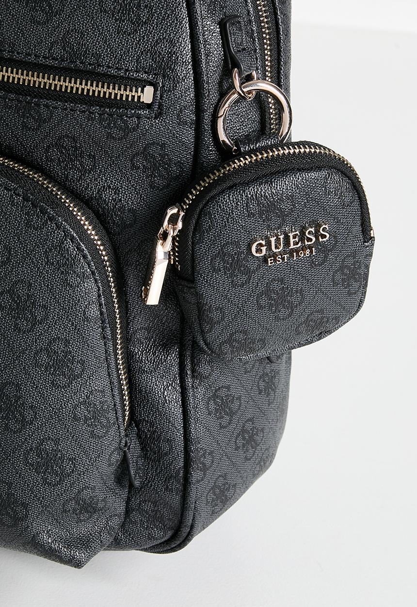 GUESS - Power Play Ii Large Tech Backpack - Coal Logo