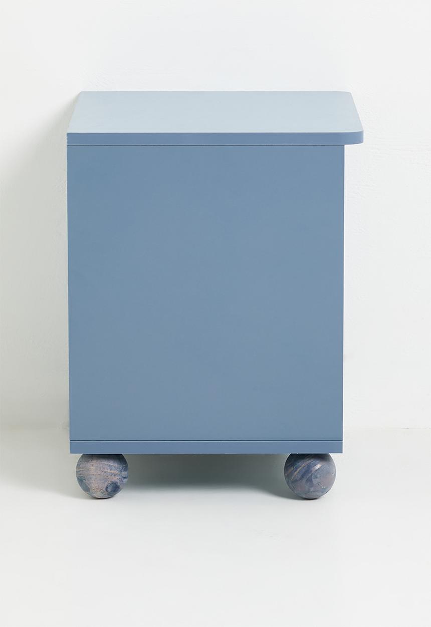 Me&Co - Kinder Cube Bedside Table - Blue
