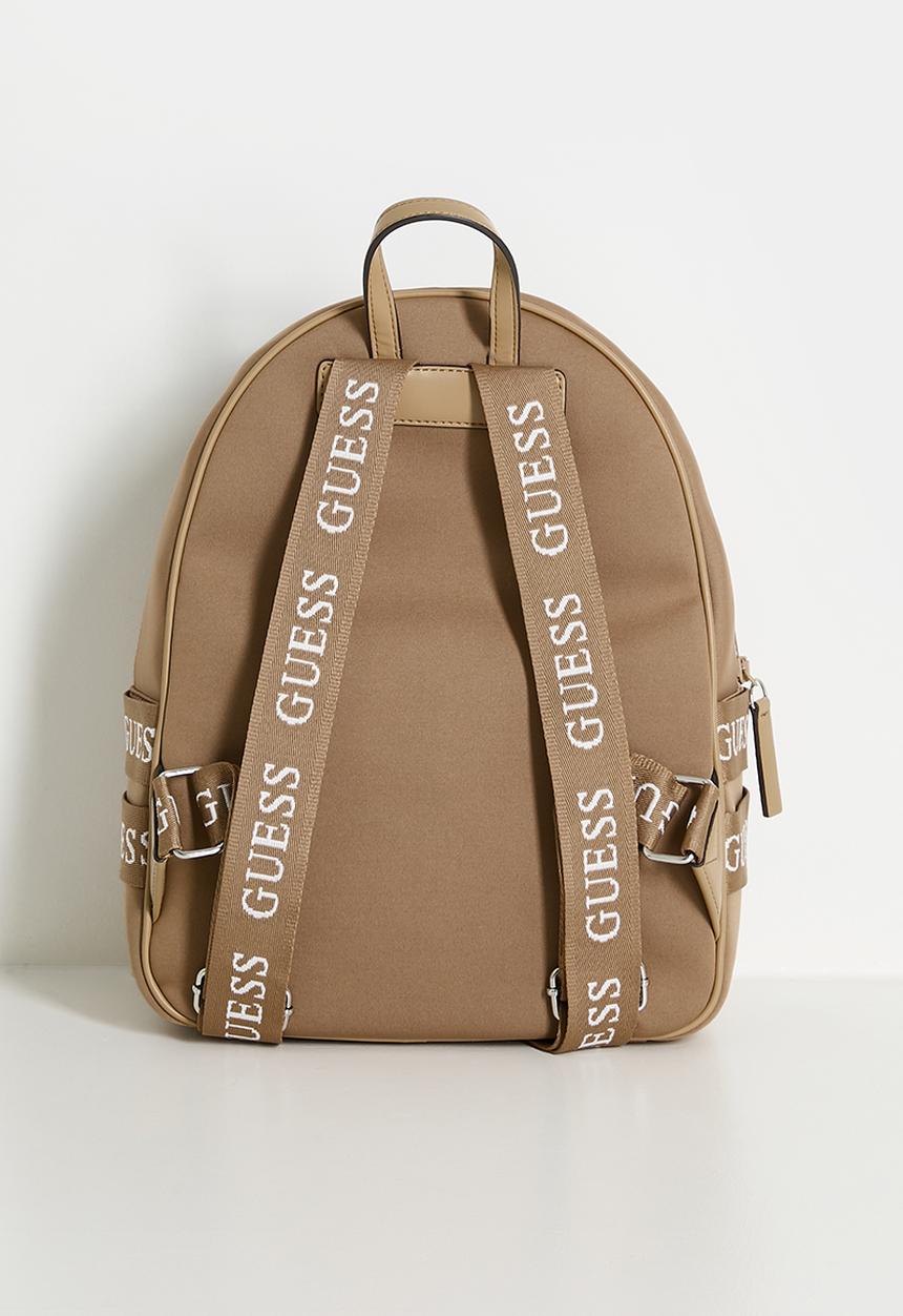 GUESS - Garnon Backpack Bag - Tan