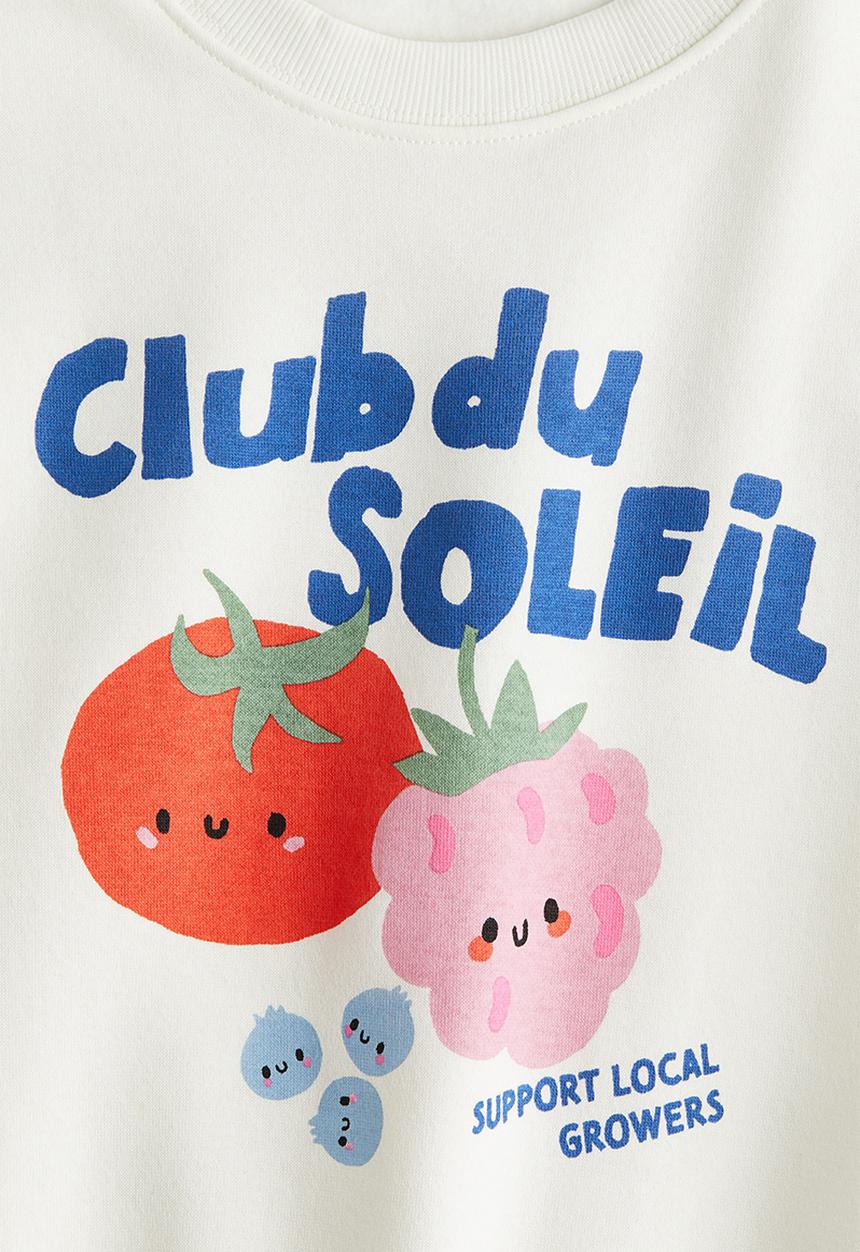 H&M - Sweatshirt - white club du soleil