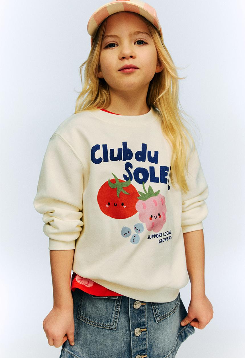 H&M - Sweatshirt - white club du soleil