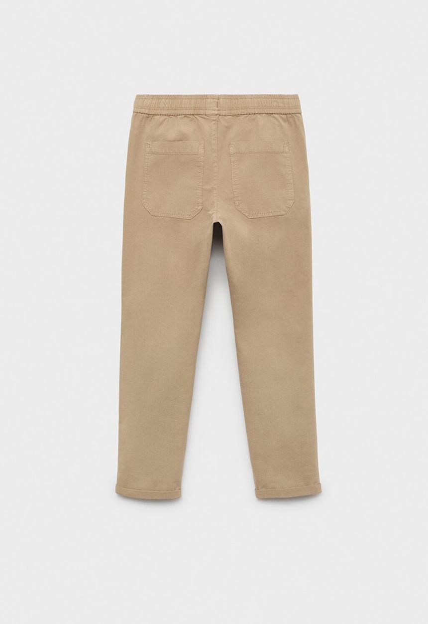 MANGO - Trousers franky - medium brown