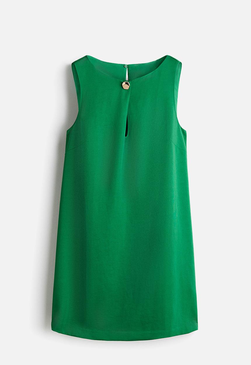 H&M - A-line dress - green
