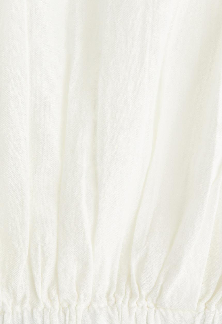 H&M - Short printed shirt - white