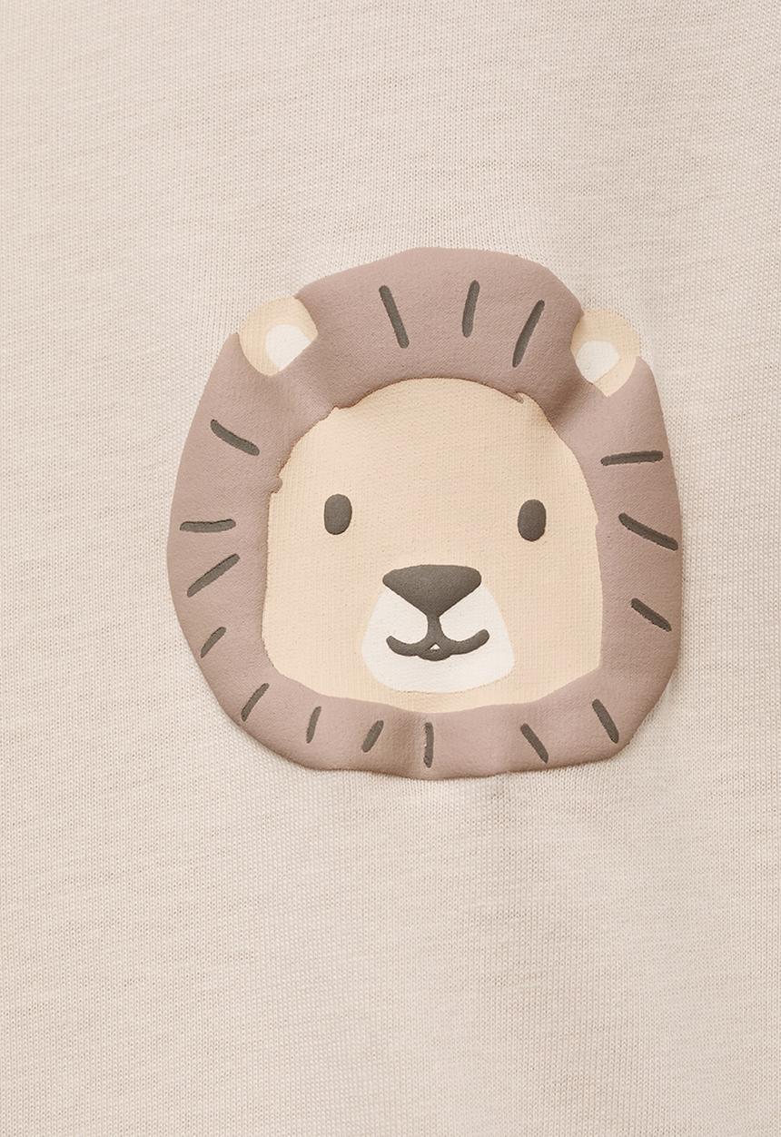 MANGO - Pyjama lions - light/pastel brown
