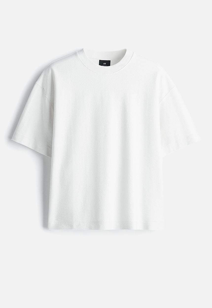 H&M - Oversized fit t-shirt - white