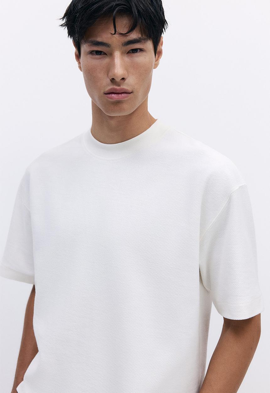 H&M - Oversized fit t-shirt - white