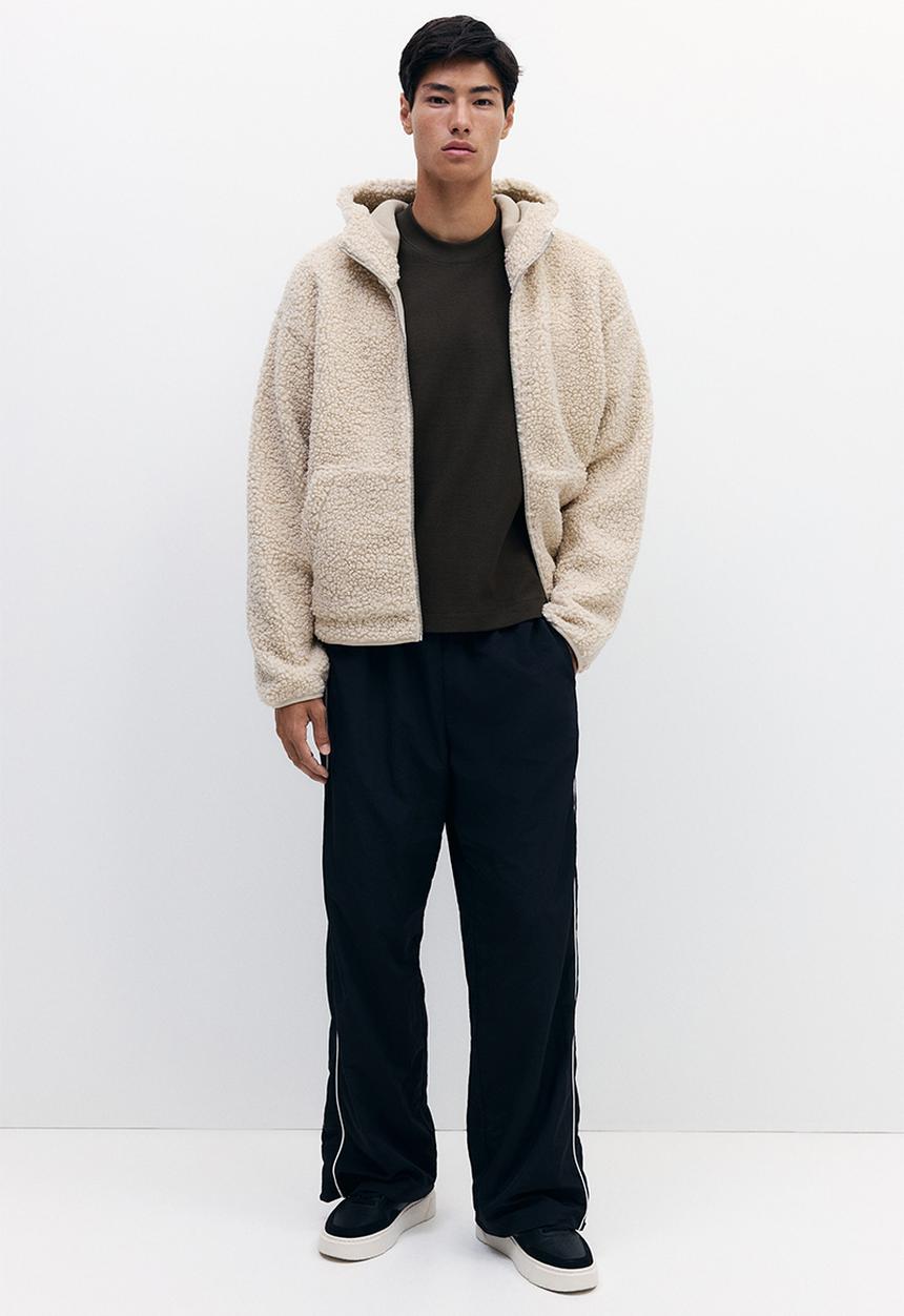H&M - Oversized fit t-shirt - dark khaki green
