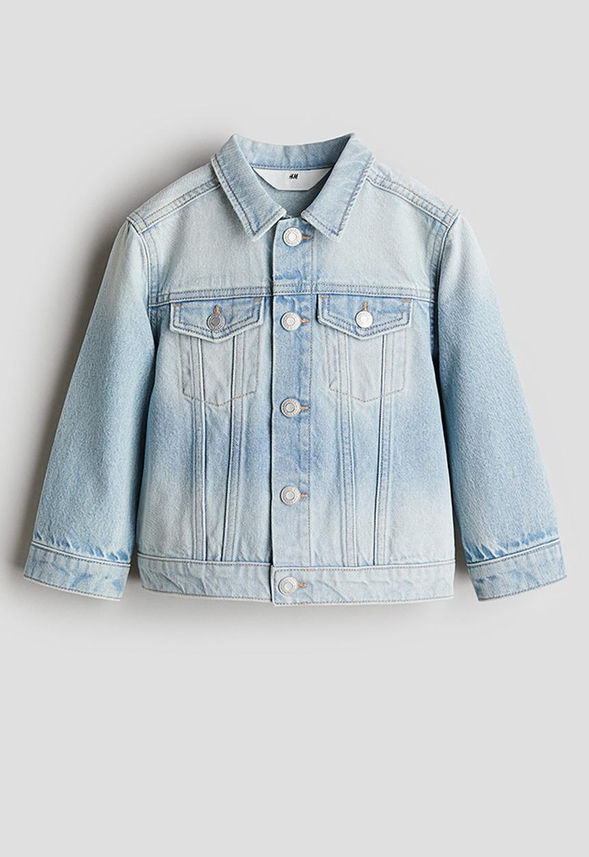 H&M - Denim jacket - light denim blue