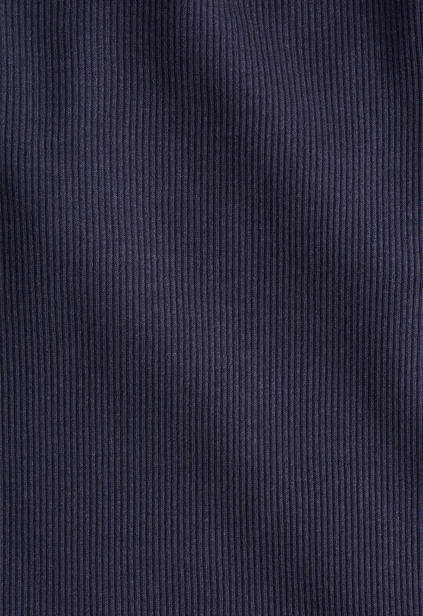 H&M - Ribbed tube top - navy blue