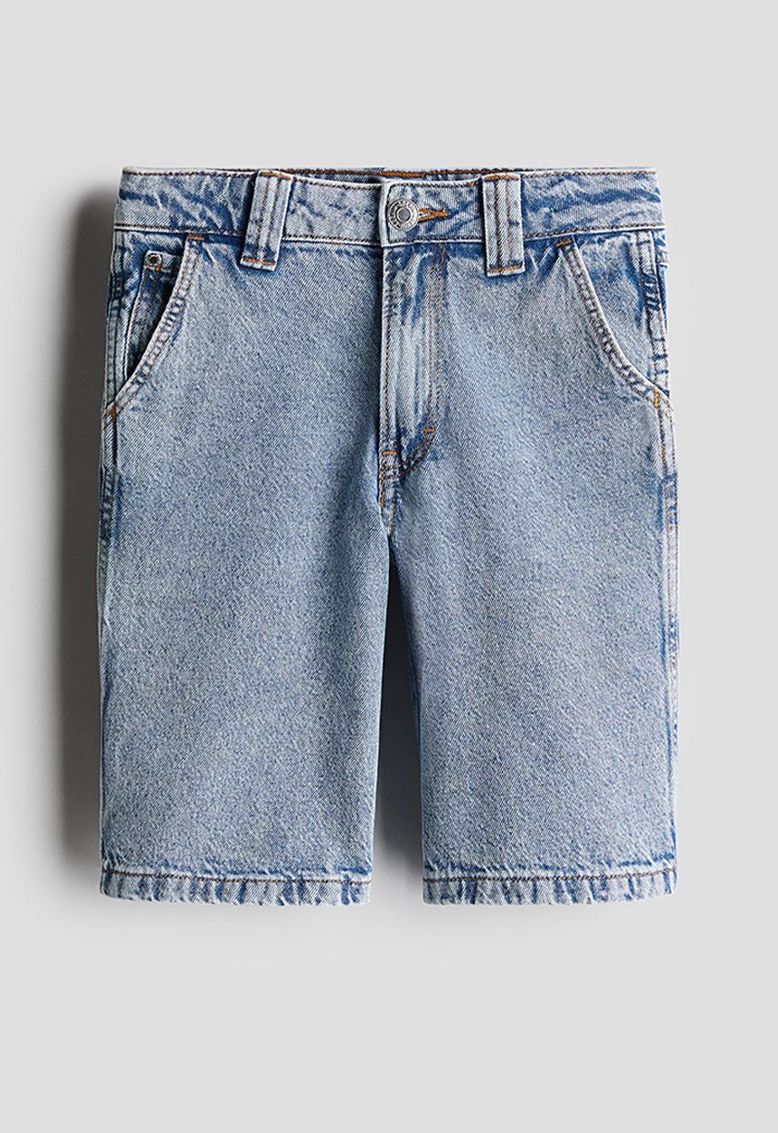 H&M - Carpenter denim shorts - denim blue