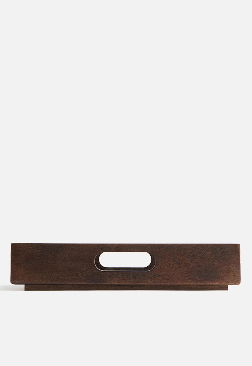 H&M - Large mango wood tray - brown