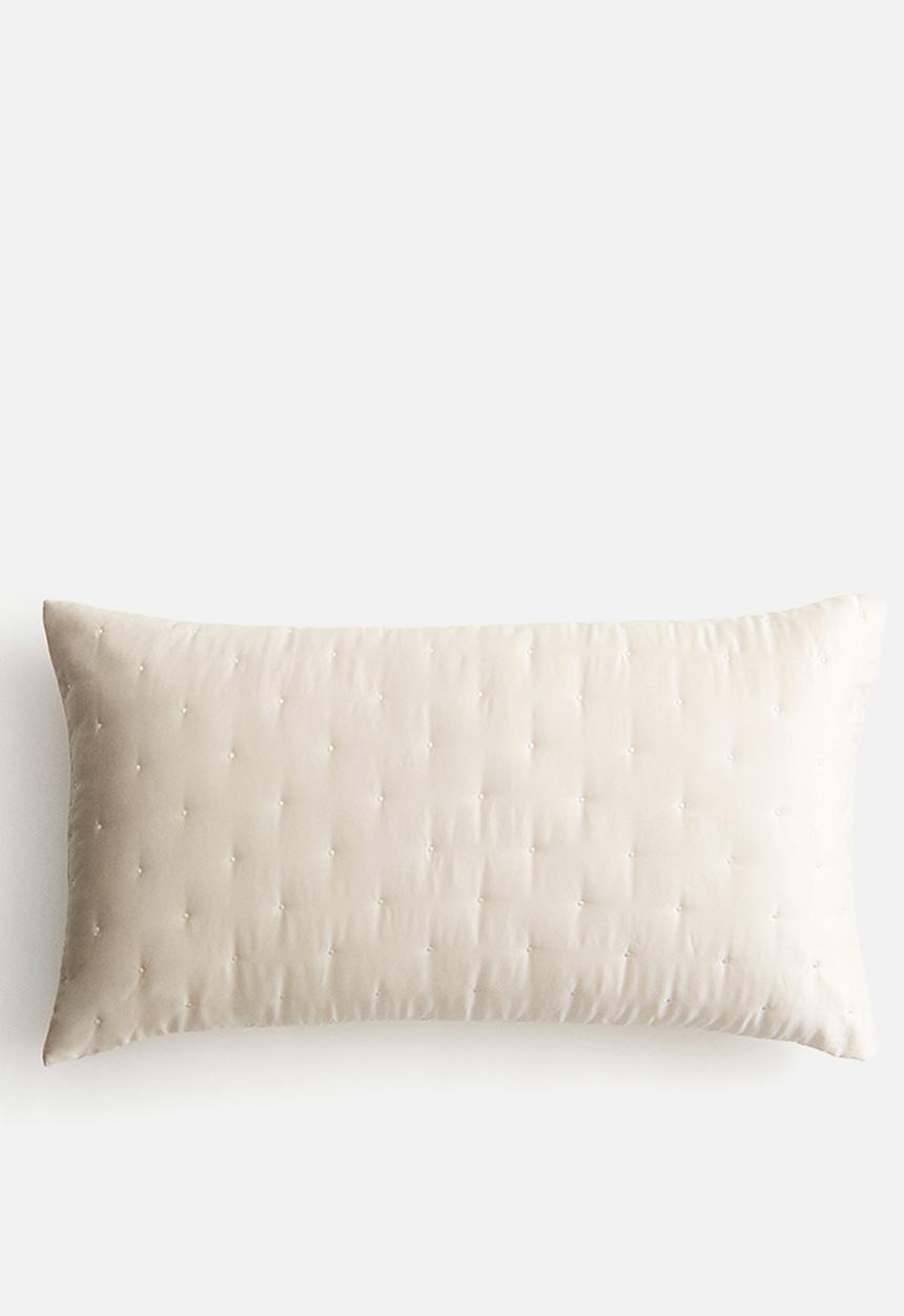 H&M - Lyocell cushion cover - light beige 