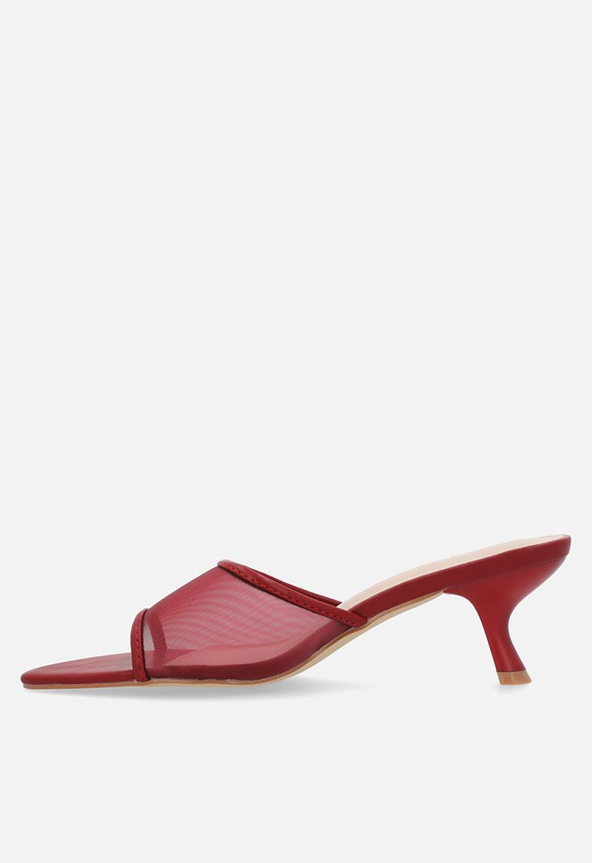 Raid London - Sable Stiletto - burgundy