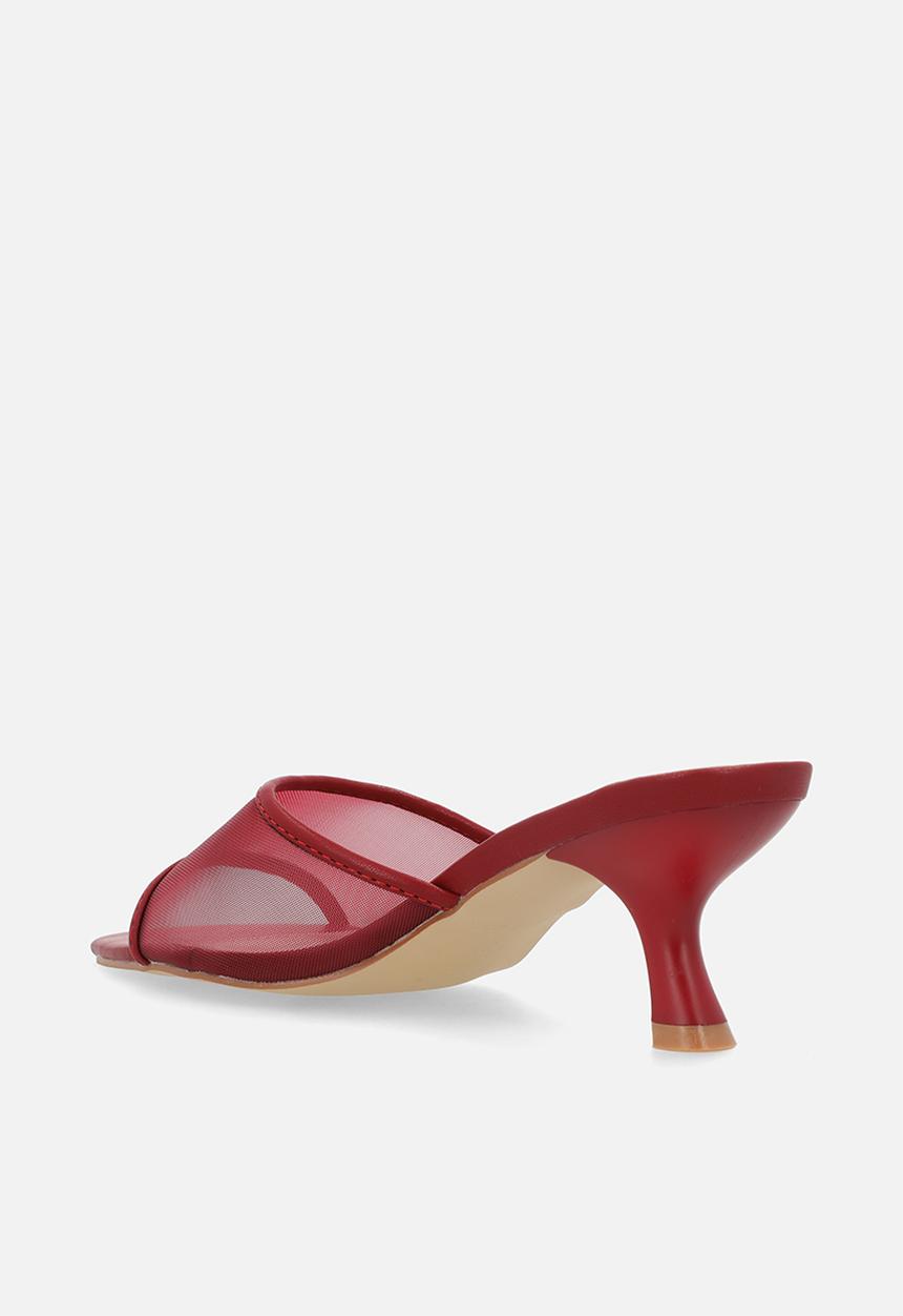 Raid London - Sable Stiletto - burgundy