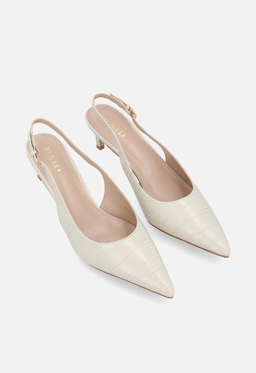 Raid London - Ravish Stiletto-beige croc pu