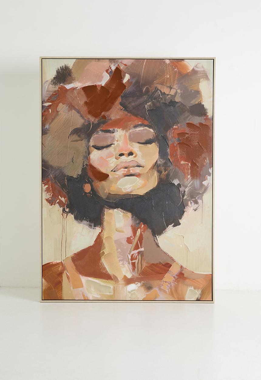 Sixth Floor - Wall Frame Canvas Brown