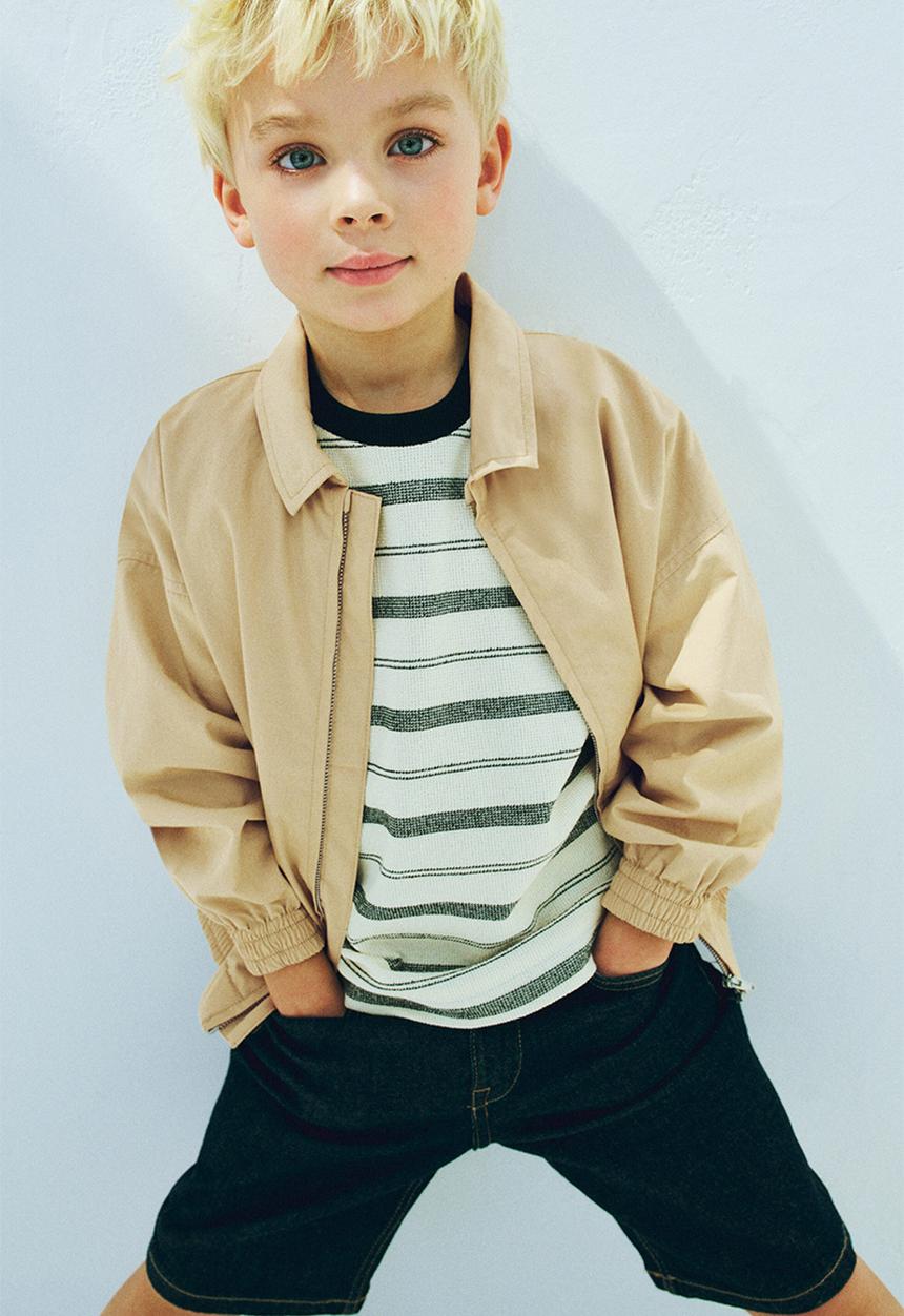 H&M - Loose-fit twill jacket - beige