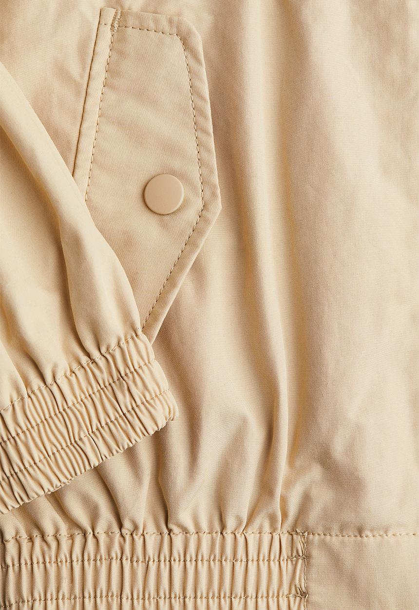 H&M - Loose-fit twill jacket - beige