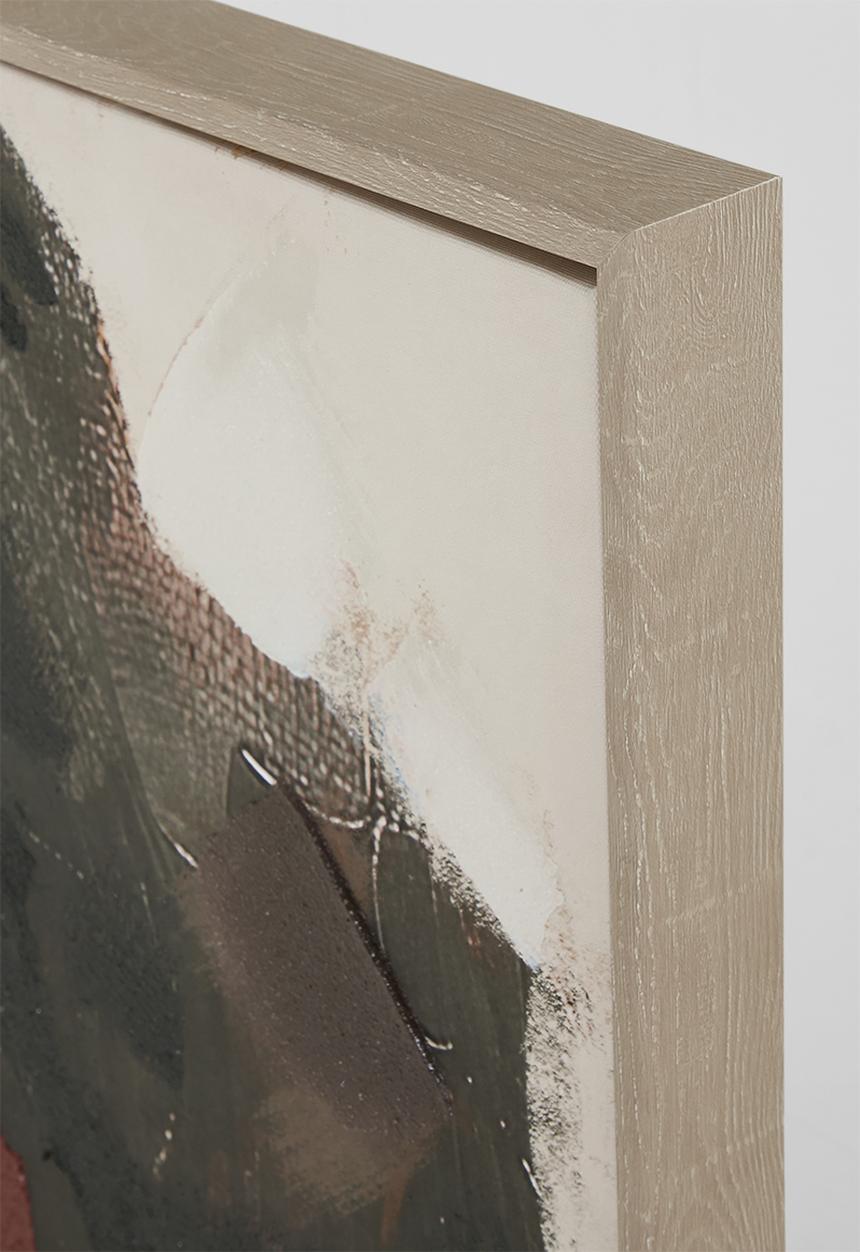 Sixth Floor - Wall Frame Canvas - Brown