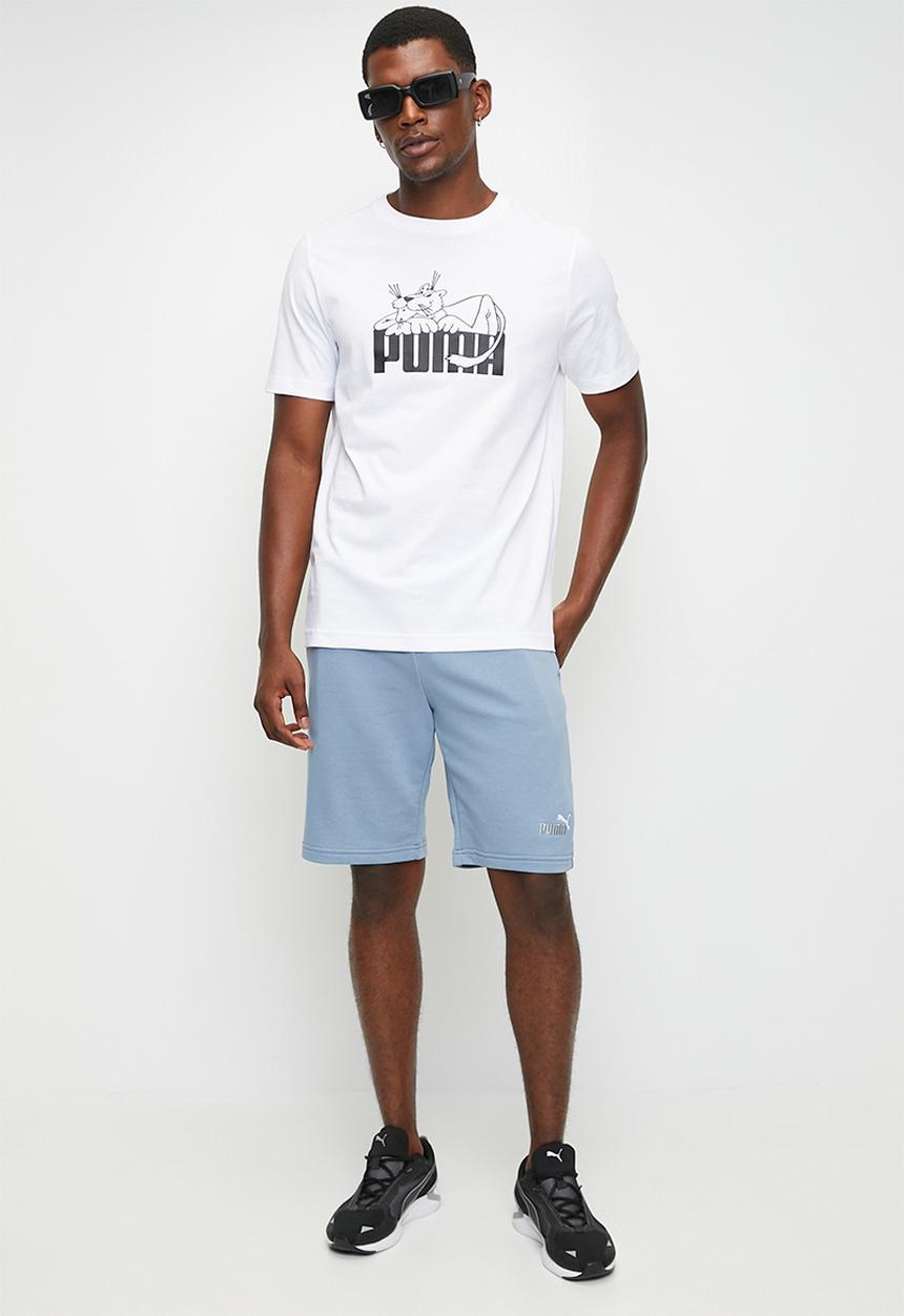 PUMA - GRAPHIC Super Puma Tee M - PUMA White