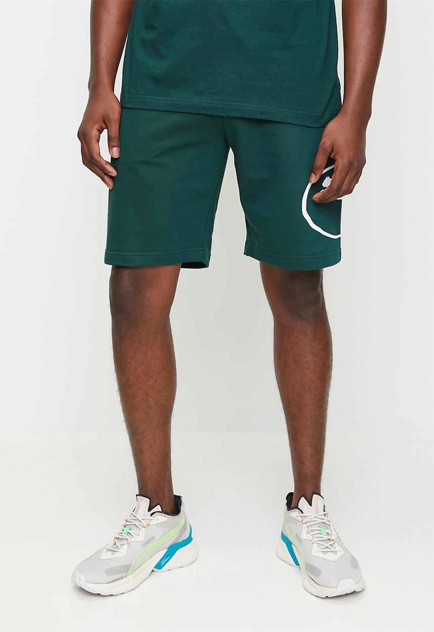 PUMA - PUMA SPORT Graphic Shorts "9 TR - Green Terrain