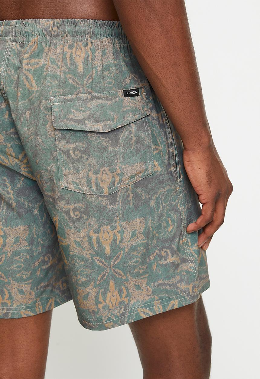 RVCA - Barnes Elastic Short 17 - Hunter Green