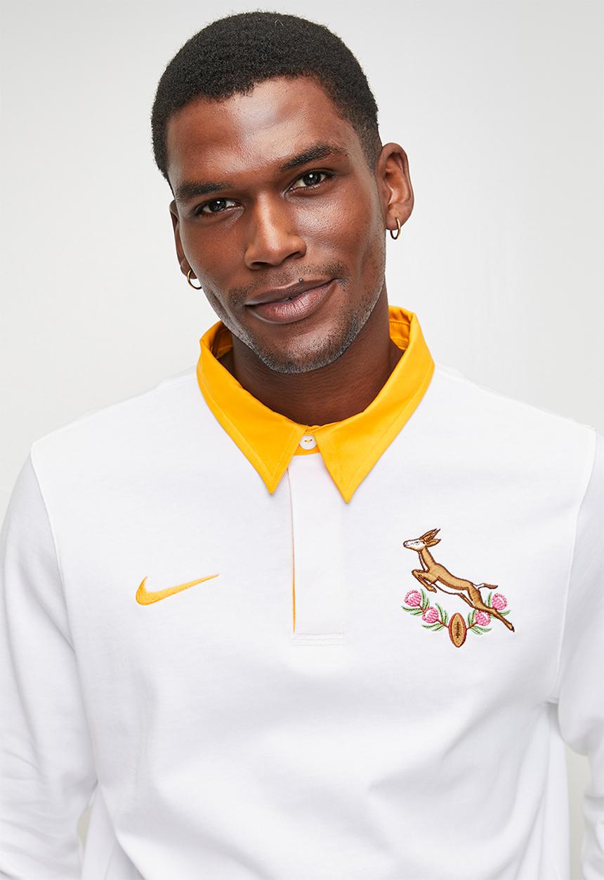 Nike - Springboks 2025/26 Heritage L/S Away Jersey - White