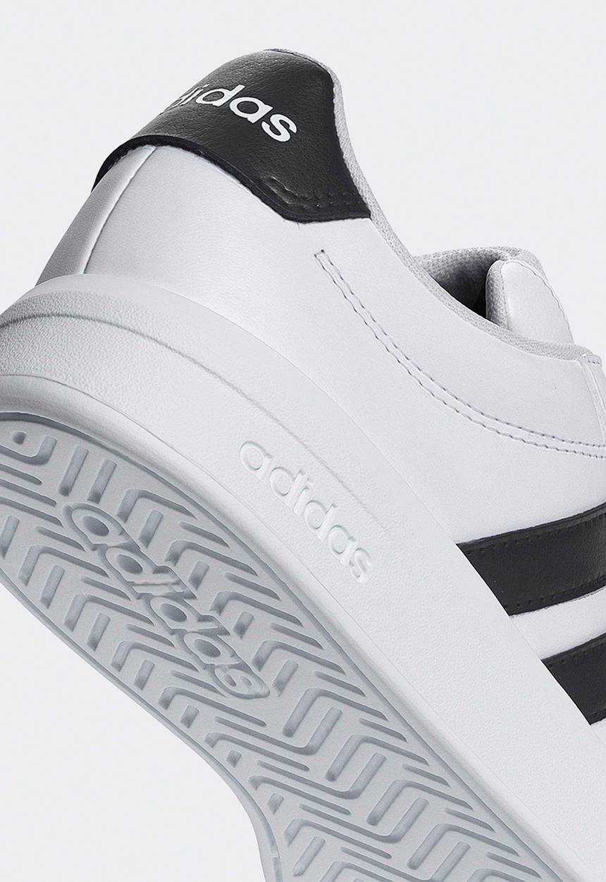 adidas Performance - Grand Court 3.0 J - Ftwr White/Core Black/Ftwr White