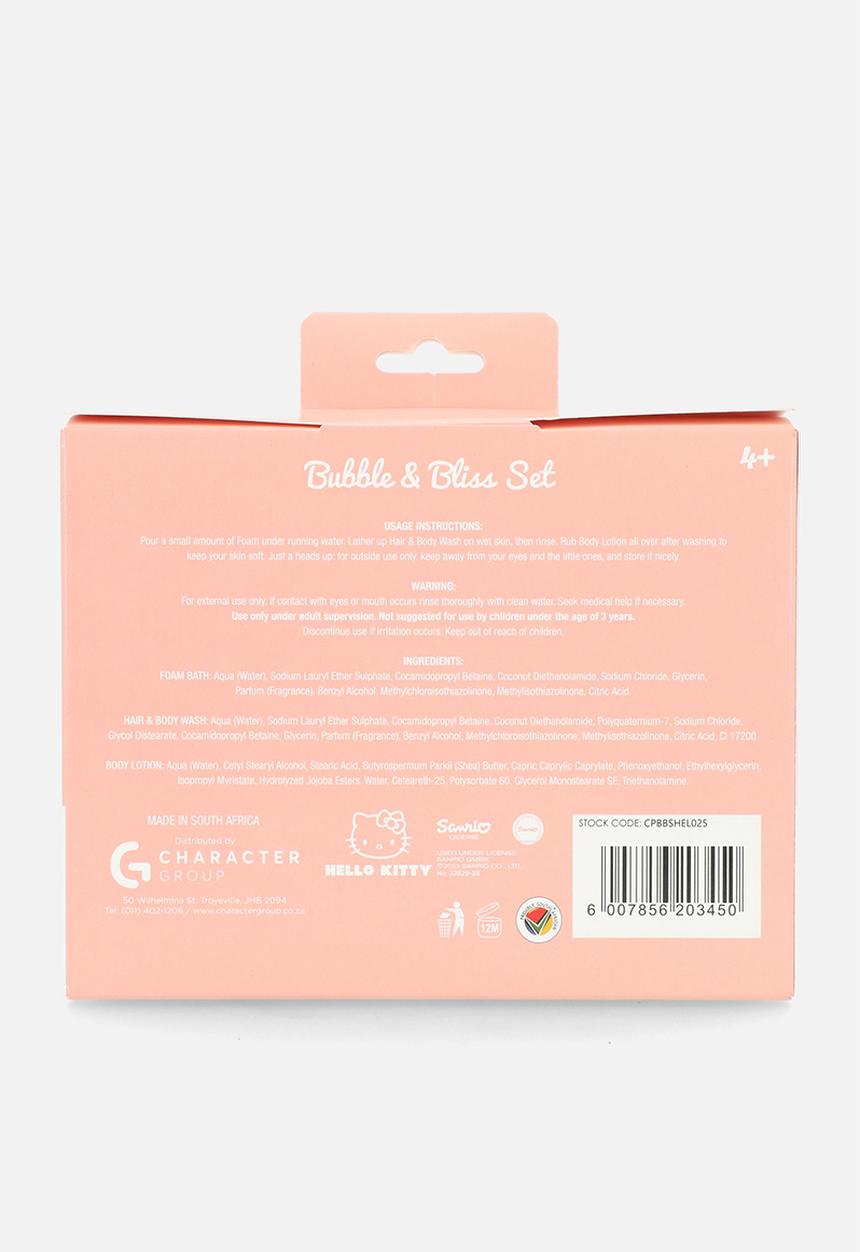 Character Group - Hello Kitty bubble & bliss set - multi