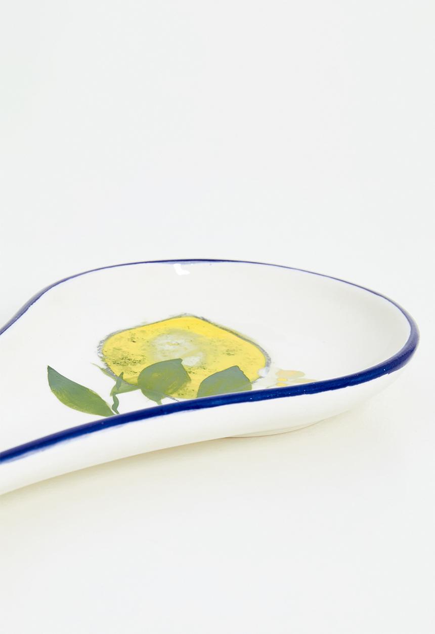 Urchin Art - Lemon spoon rest - Multi