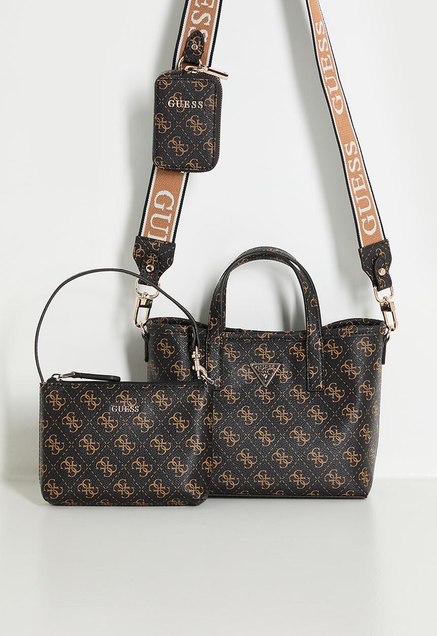 GUESS - Latona Ii Mini Tote Bag - Brown