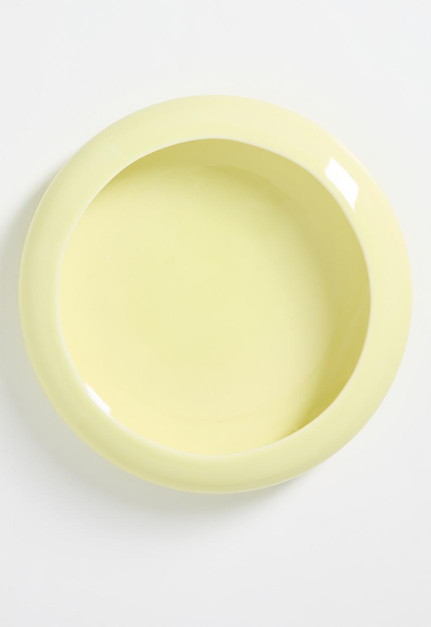Urchin Art - Luna serving bowl - Butter Yellow
