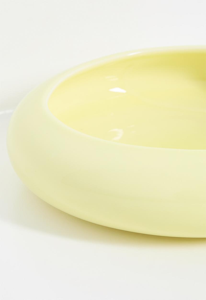 Urchin Art - Luna serving bowl - Butter Yellow