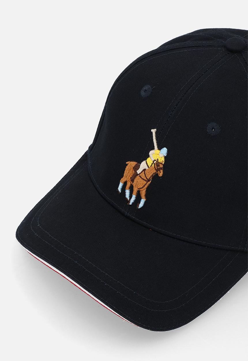 POLO - 6 Panel Big Pony Peak - Navy Blazer
