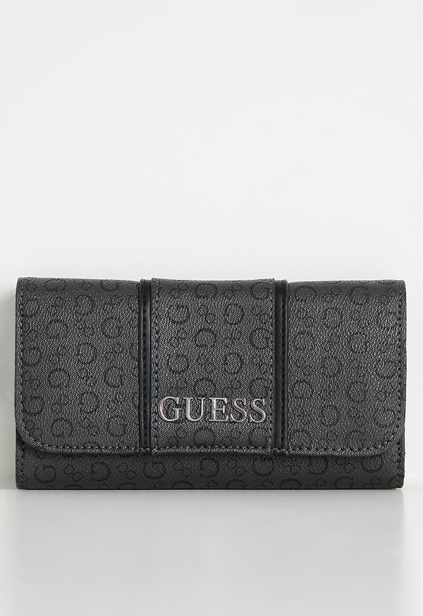 GUESS - Radleigh  Slim Clutch Bag - Charcoal