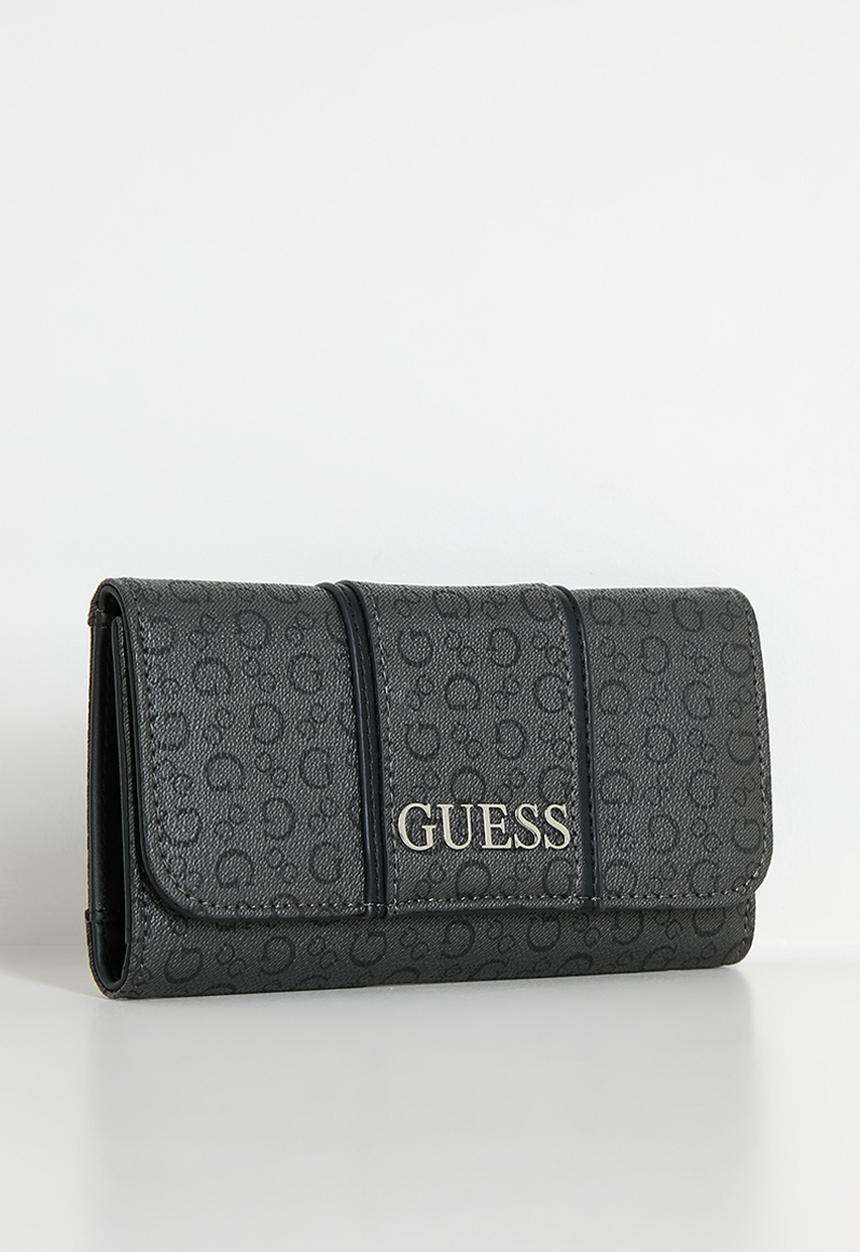 GUESS - Radleigh  Slim Clutch Bag - Charcoal