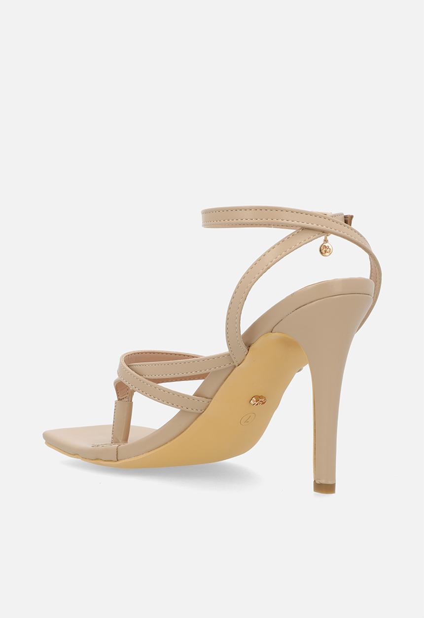 Miss Black - Razz 3 toe thong heel - neutral 
