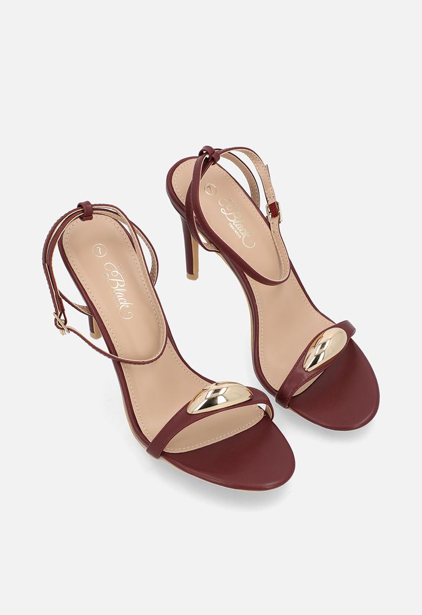 Miss Black - Jazz 35 heel - wine