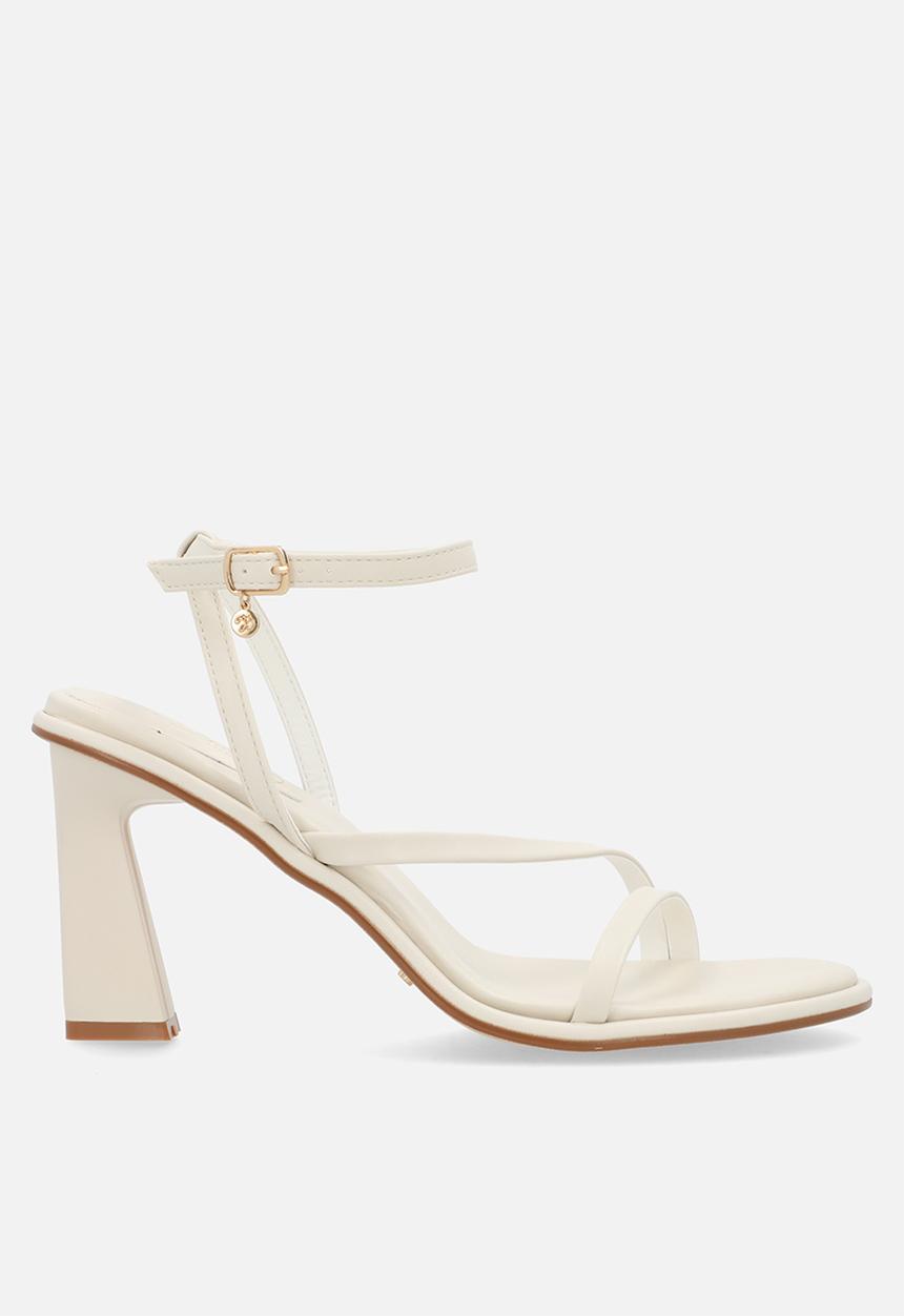 Miss Black - Nutella 1 comfort comfort sock thick heel - bone
