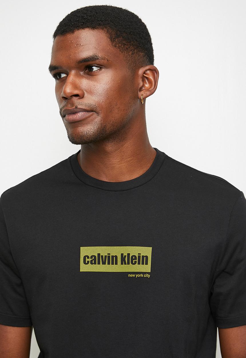 Ss 30S Eu Calvin Line Bogo Graphic Tee - Black