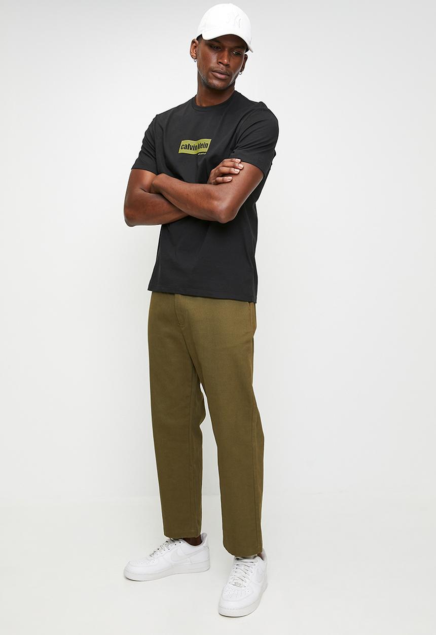 Ss 30S Eu Calvin Line Bogo Graphic Tee - Black