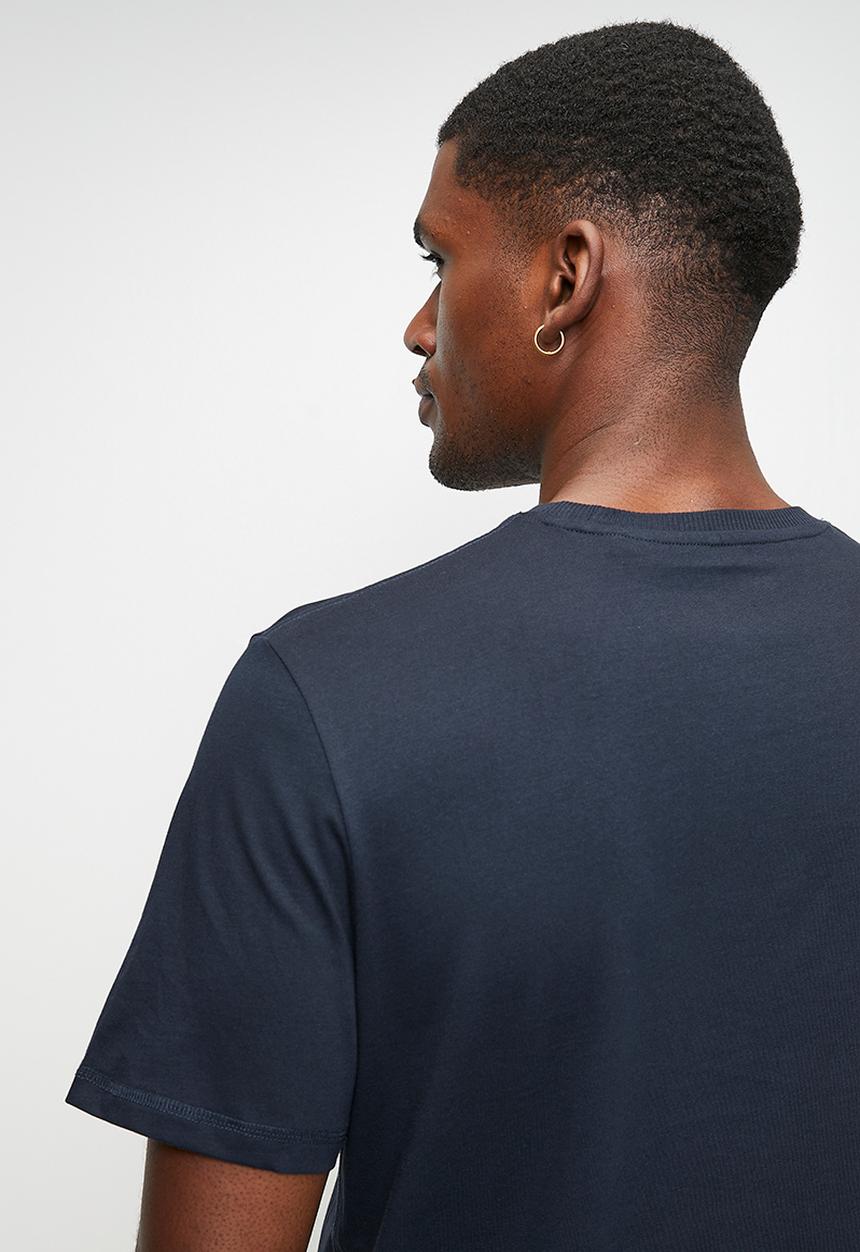 GUESS - Ss Cn Guess Triangle Tee - Smart Blue