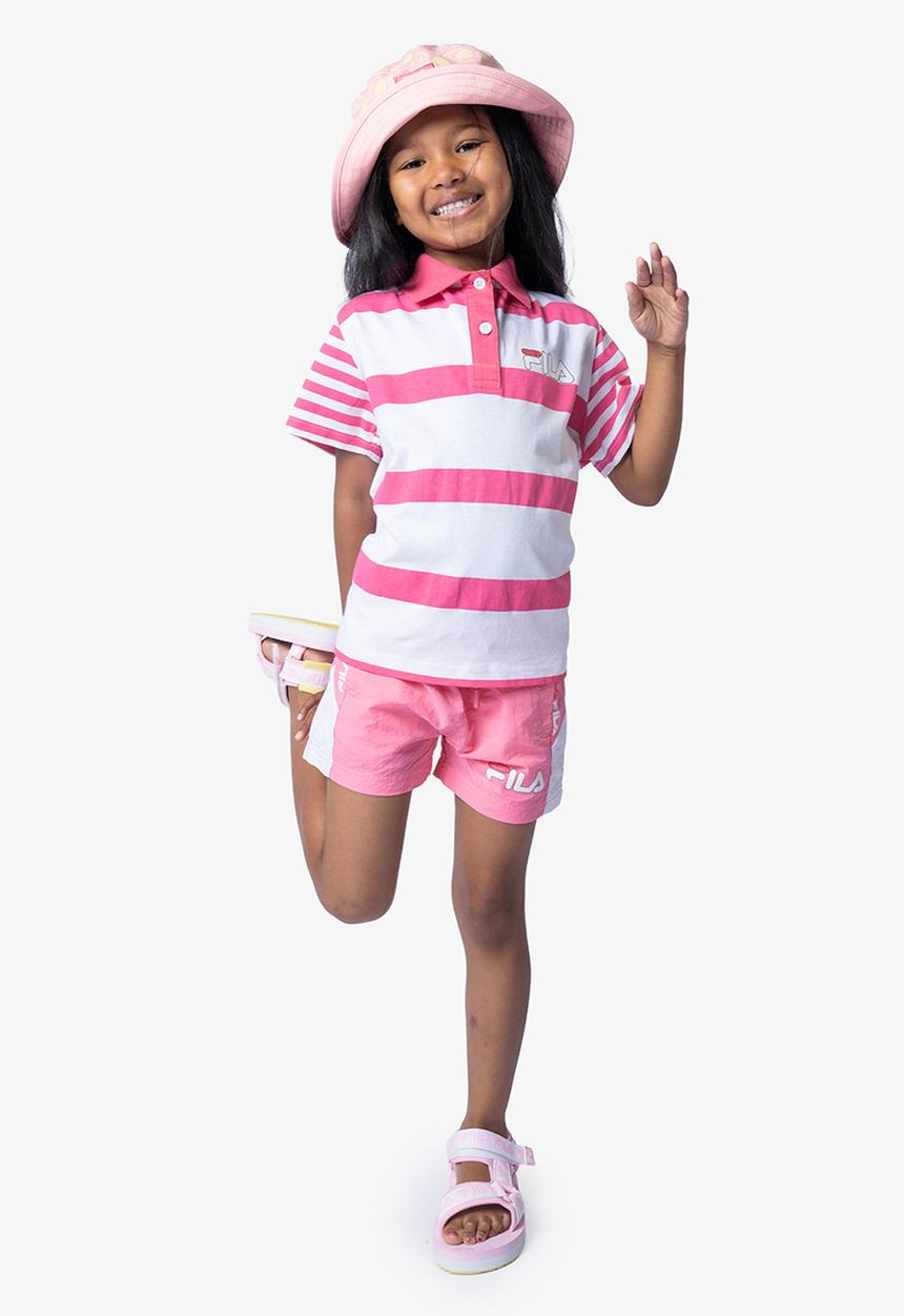 FILA - Pippa golfer  - white/strawberry pink