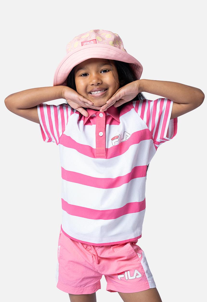 FILA - Pippa golfer  - white/strawberry pink