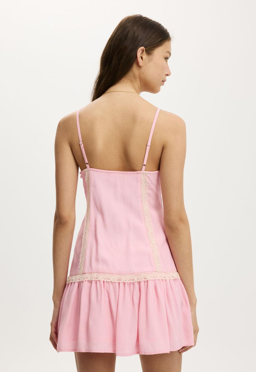 emme silk mini dresses Shimma Blue Satin Mini Dress - US 16