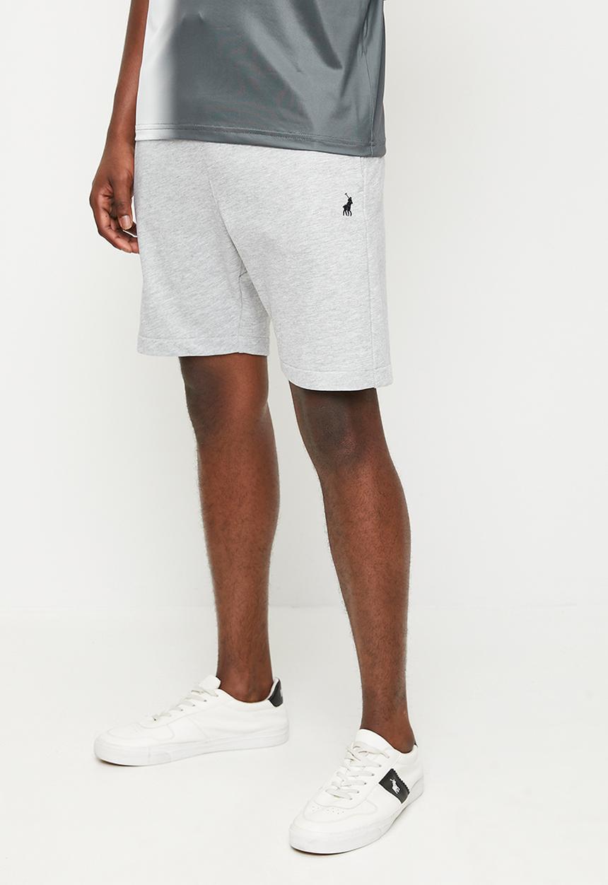 POLO - AAKIL  SPORT FLEECE SHORT - GREY MELANGE