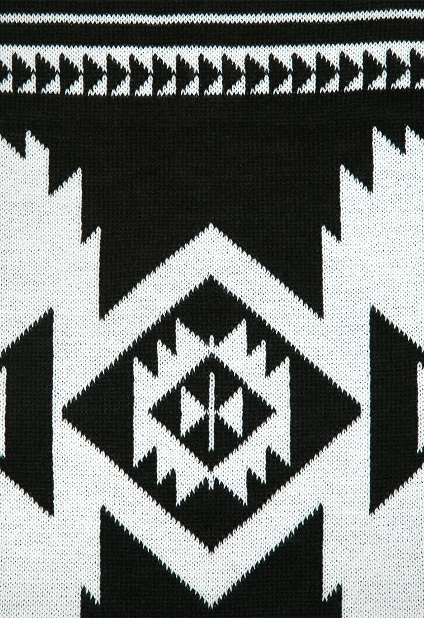 Sixth Floor - Mono kilim throw
