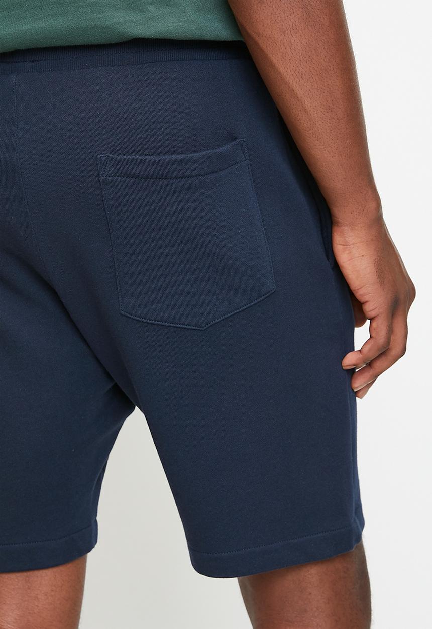 POLO - AAKIL  SPORT FLEECE SHORT - NAVY